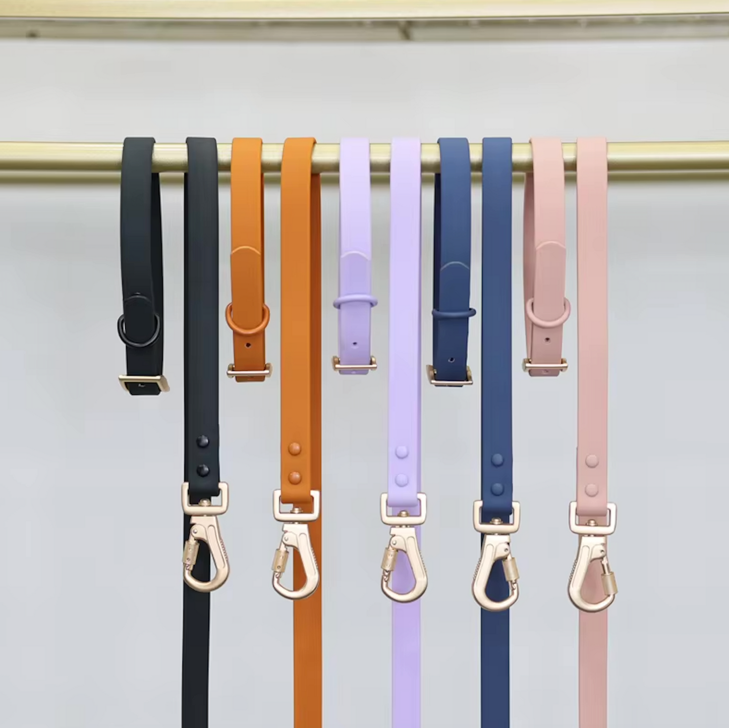 Wasserdichtes Hundehalsband & Leine im Set – Robust, stilvoll & in vielen Farben erhältlich