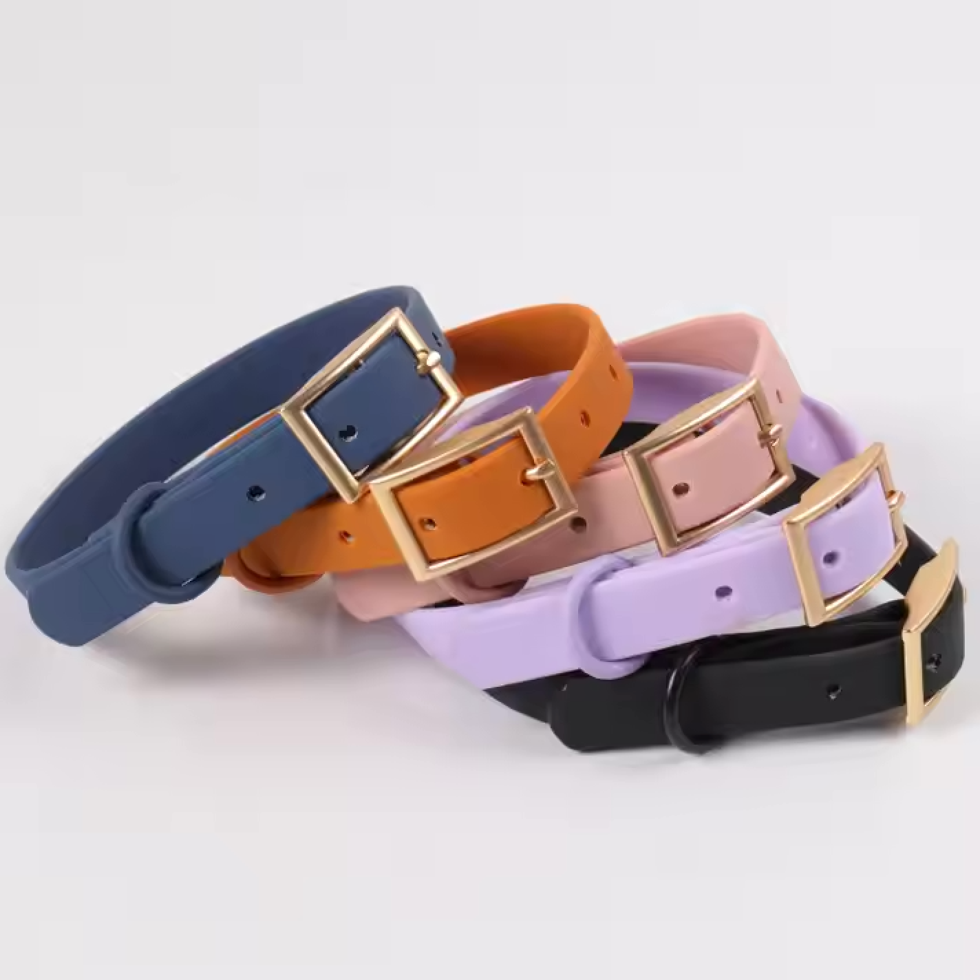 Wasserdichtes & strapazierfähiges Silikon-Hundehalsband – Robust, stilvoll & in vielen Farben erhältlich